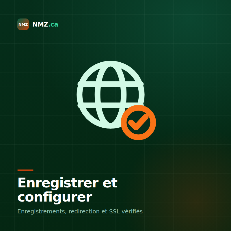 Enregistrer et configurer